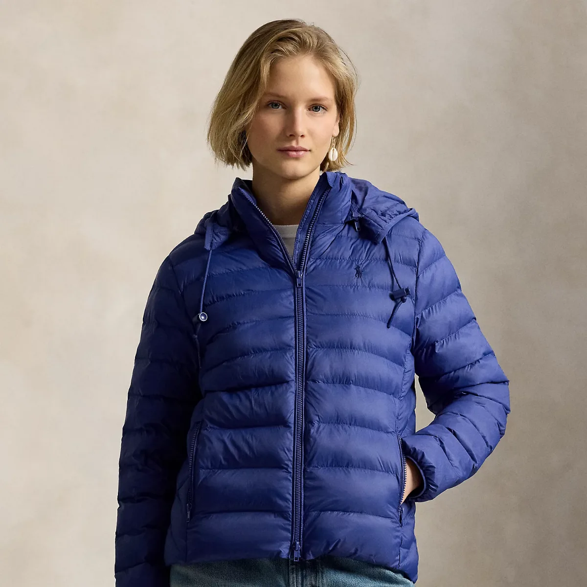 Water-Resistant Packable Hooded Jacket by Polo Ralph Lauren