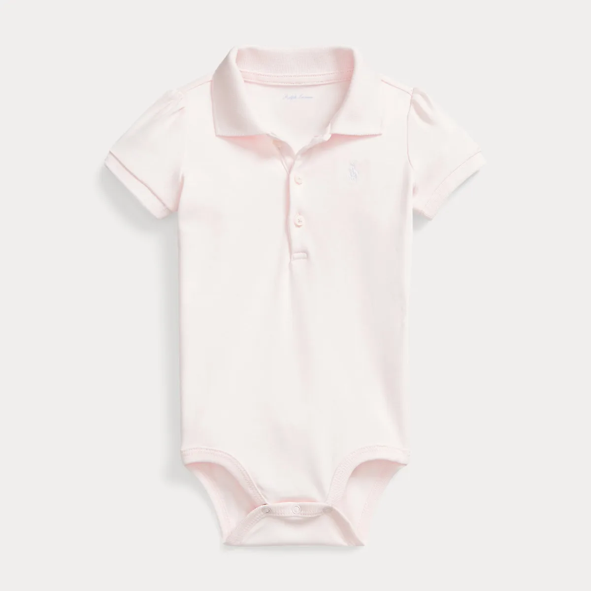 Soft Cotton Polo Bodysuit by Ralph Lauren