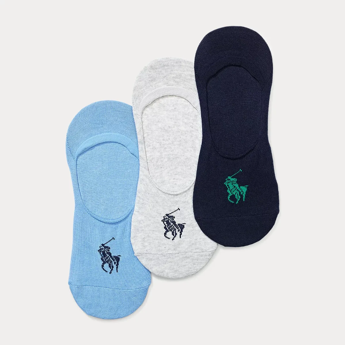 Big Pony No-Show-Liner 3-Pack by Polo Ralph Lauren