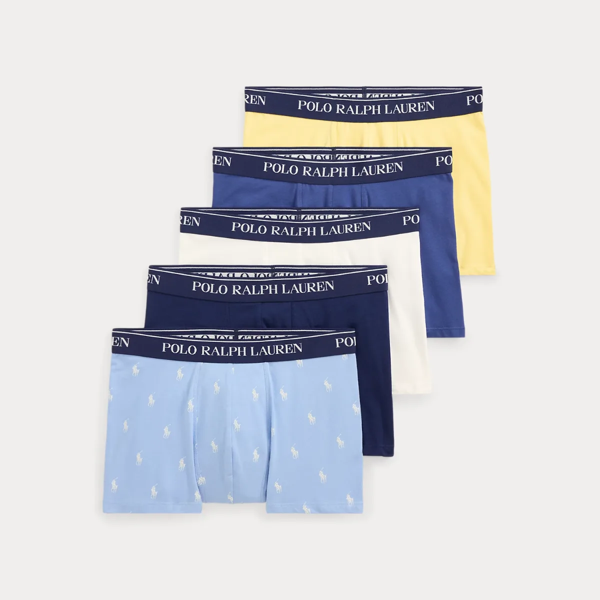 Classic Stretch Cotton Boxer 5-Pack by Polo Ralph Lauren