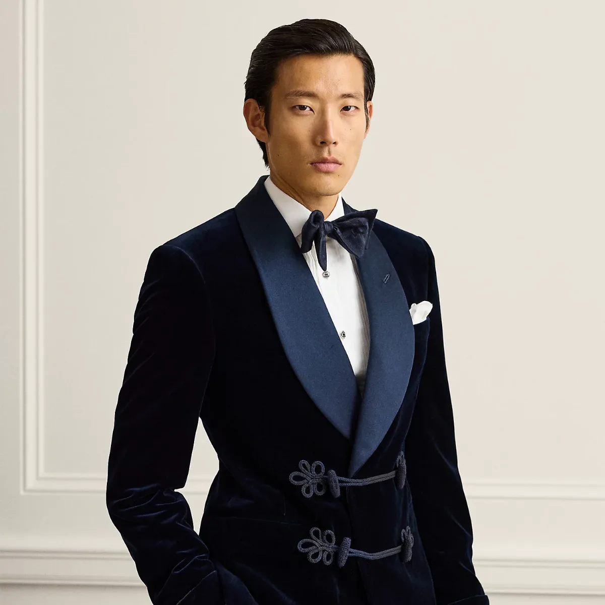 Handmade Velvet Tuxedo Jacket by Ralph Lauren Purple Label