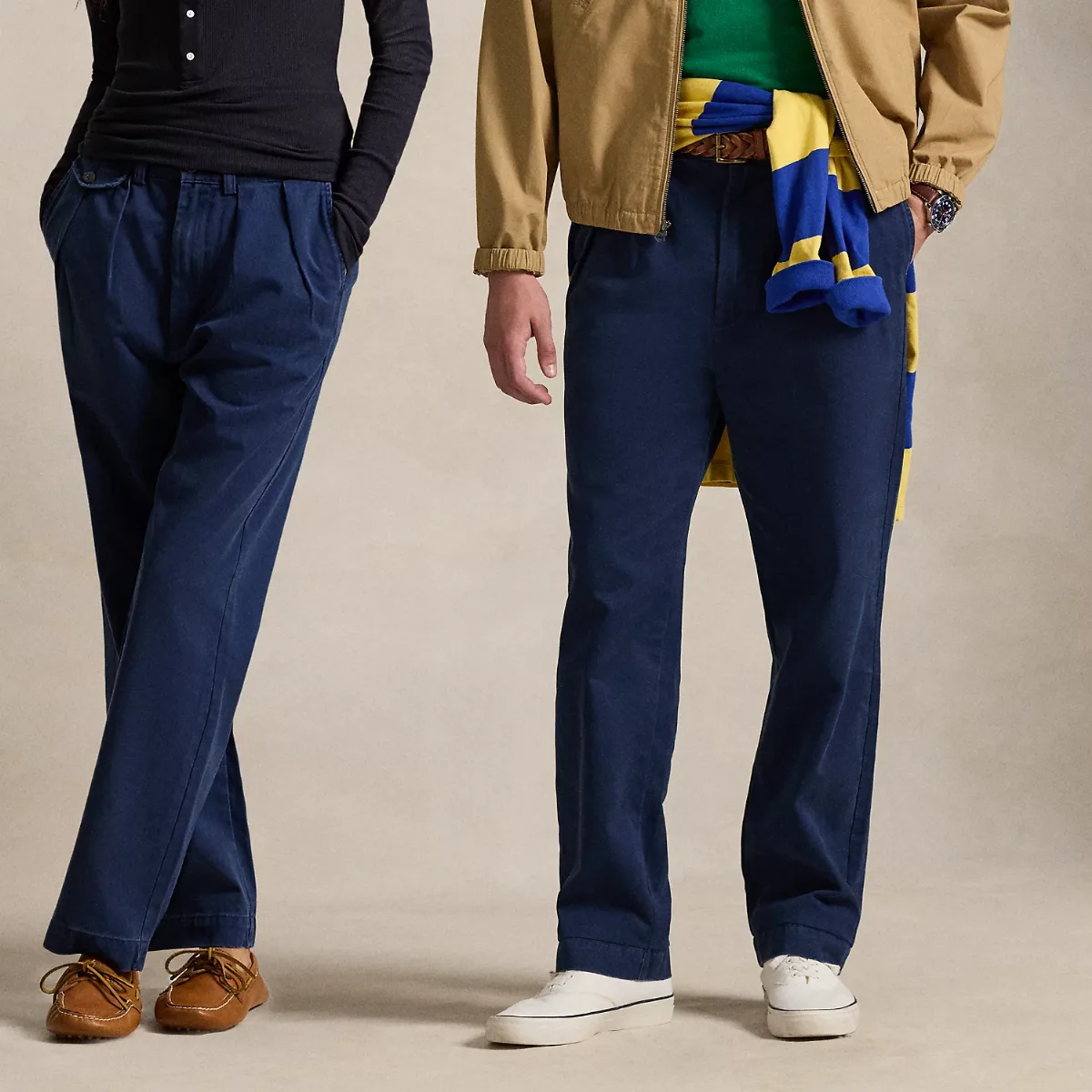 Whitman Relaxed Fit Pleated Trousers by Polo Ralph Lauren