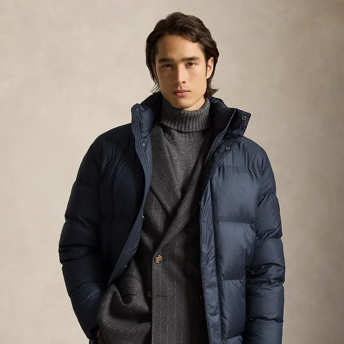 The Decker Matte Down Coat by Polo Ralph Lauren