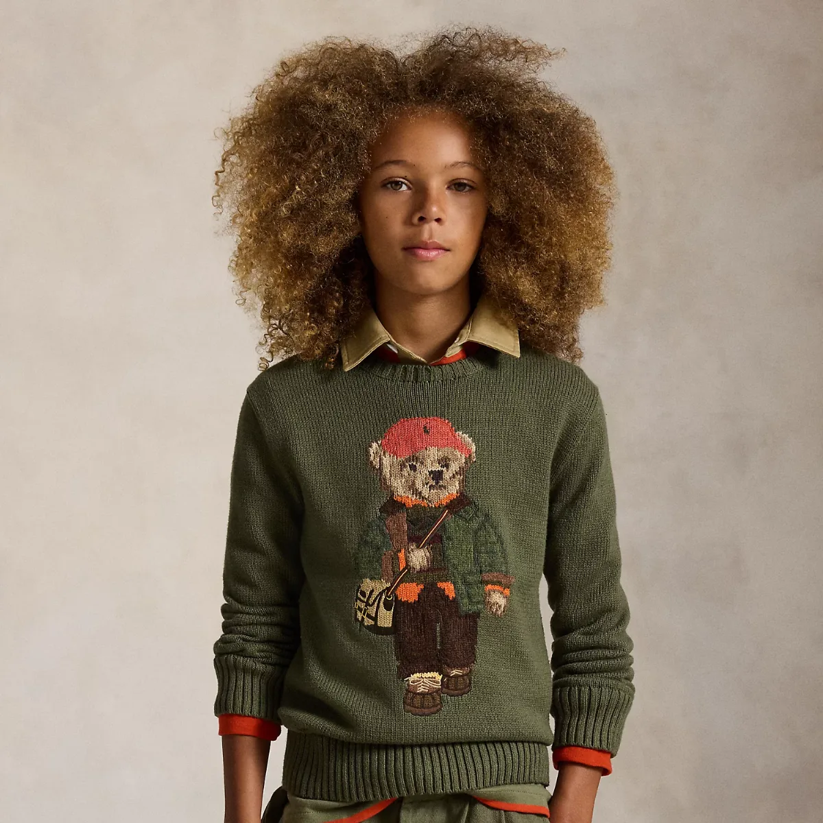 Polo Bear Jumper by Ralph Lauren