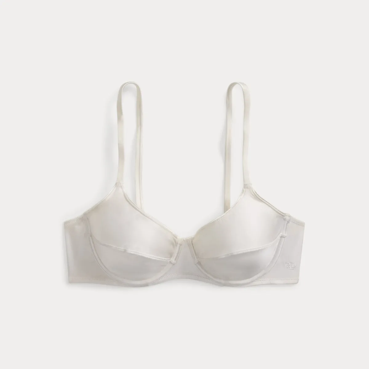 Satin Plunge Bra by Lauren Ralph Lauren