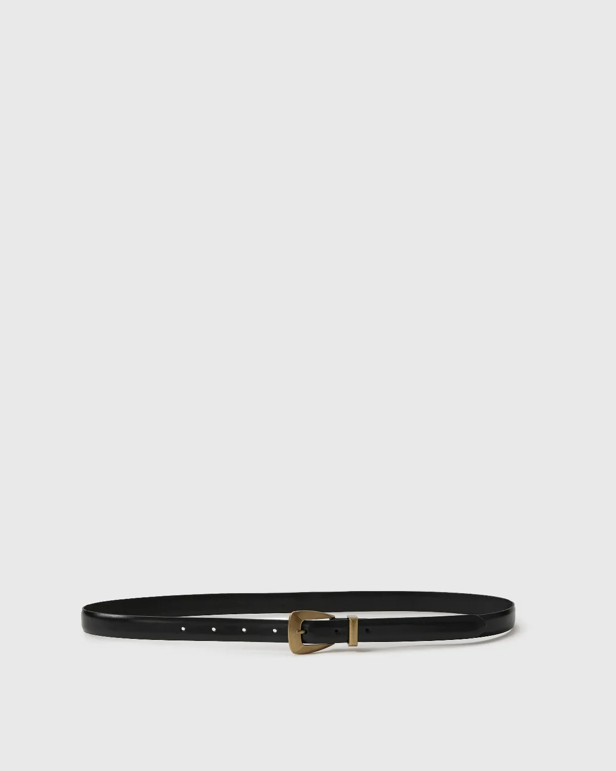 Darby Belt - Black Leather