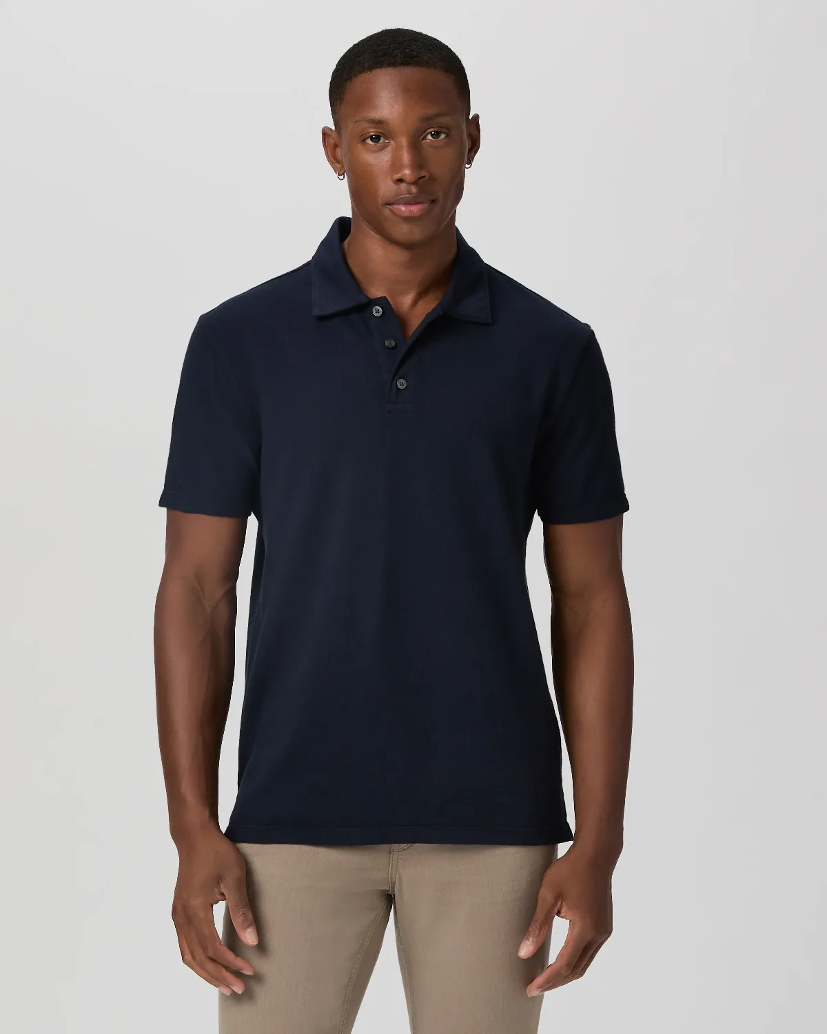 Demille Polo Shirt - Deep Anchor Blue by PAIGE