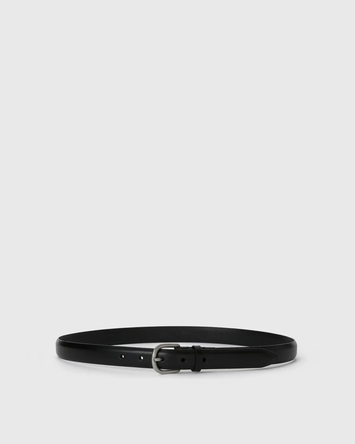 Seibert Belt - Black Leather by PAIGE