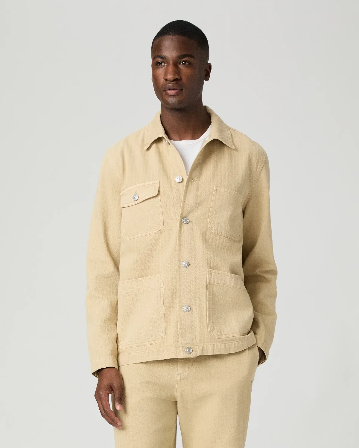 Feldspar Chore Jacket - Vintage Hemp by PAIGE