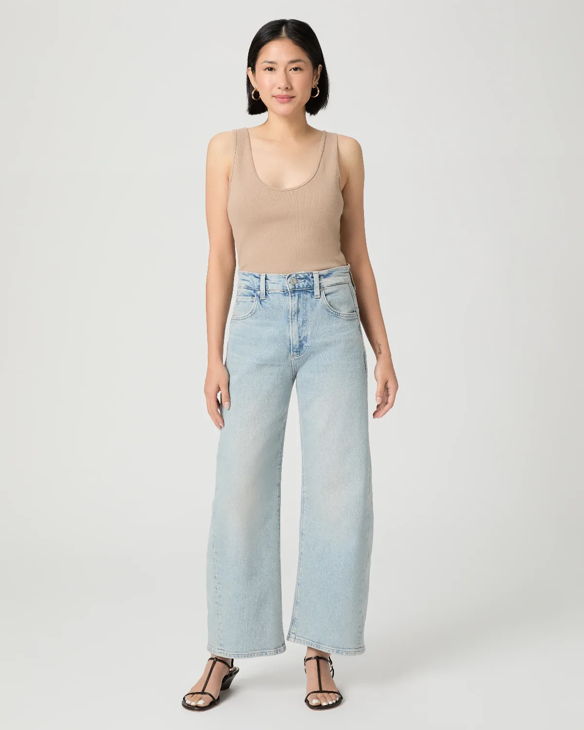 Arellia Skimmer Barrel Leg Jean