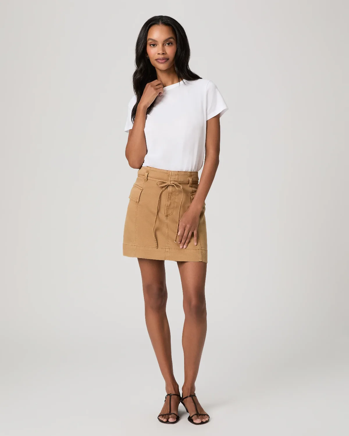 Ainsley Skirt High Rise Pant by PAIGE