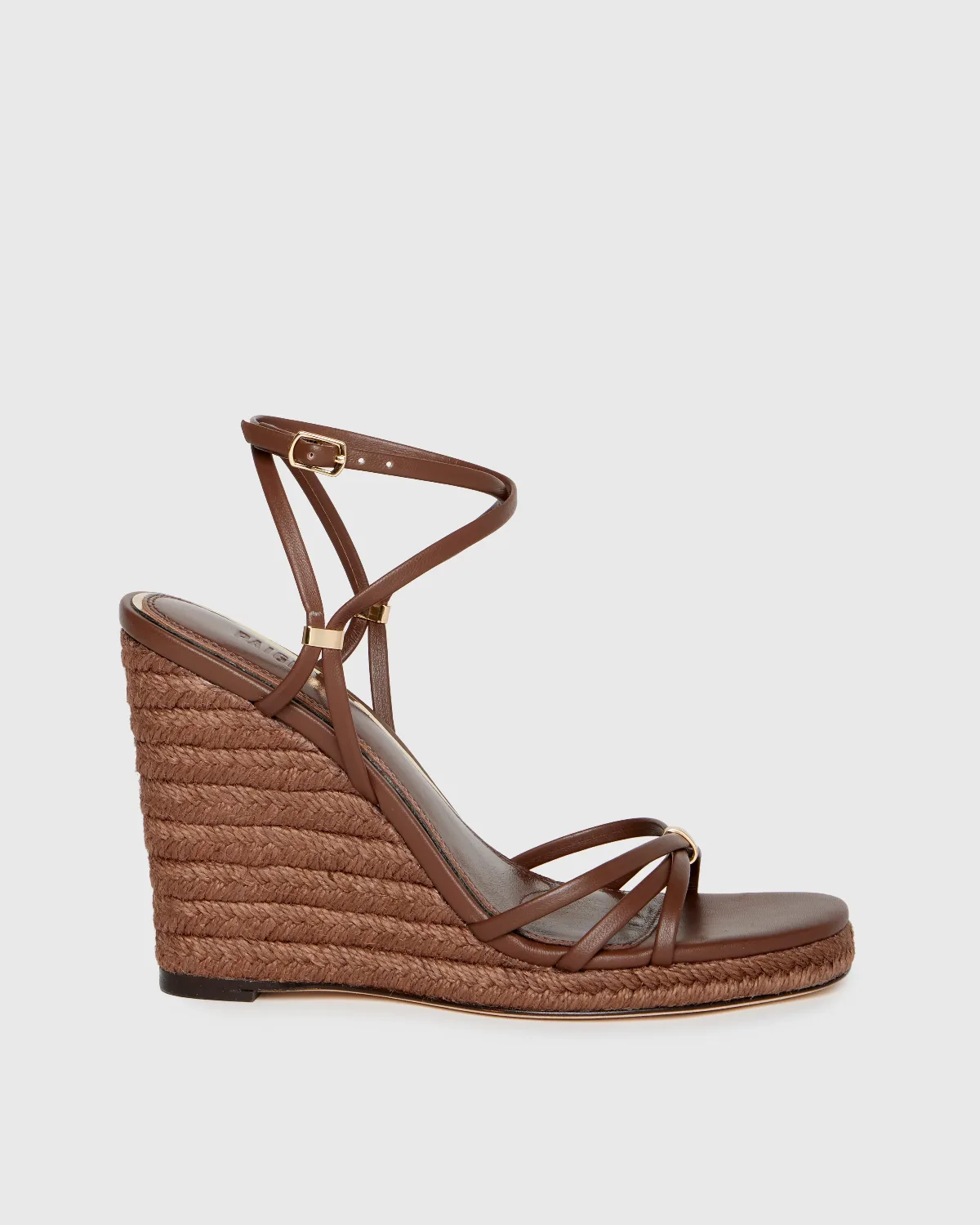 Kylen Wedge - Mahogany Leather by PAIGE