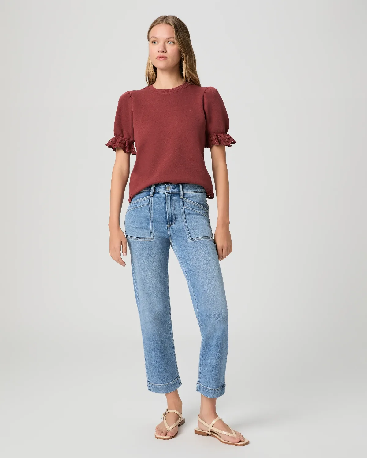 Quincy Ankle Jean by PAIGE