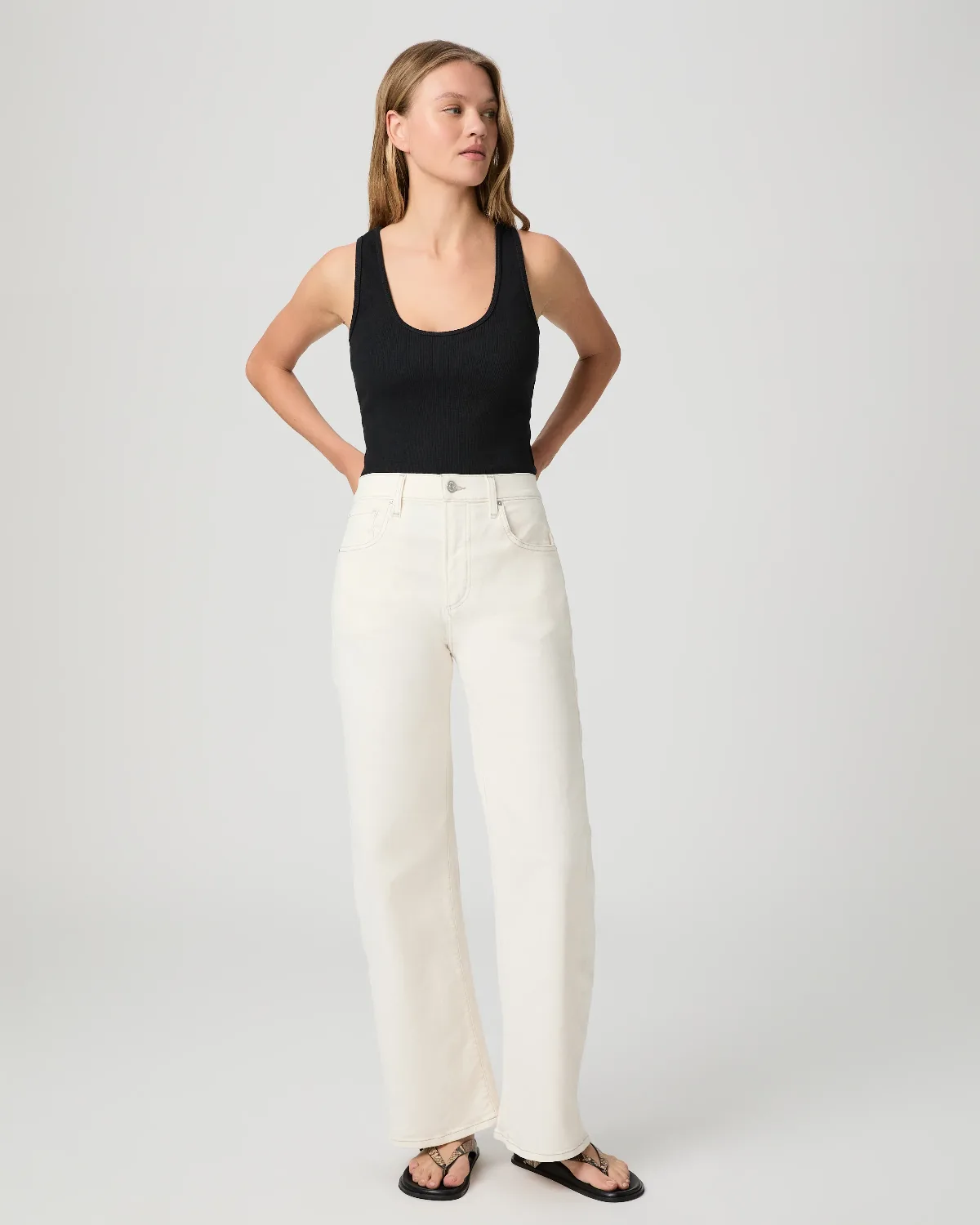 Arellia Skimmer Barrel Leg Jean