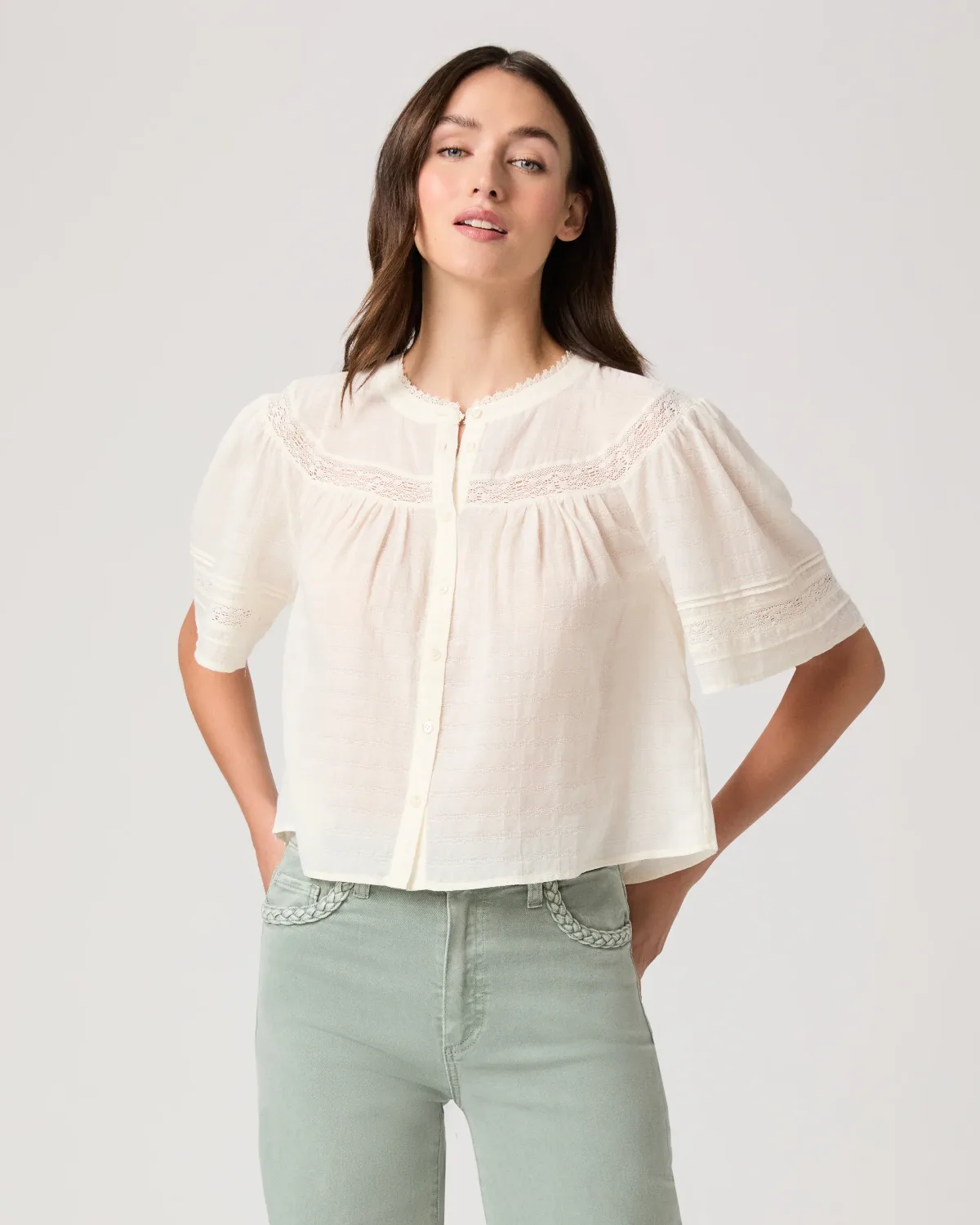 Pasadena Blouse by PAIGE