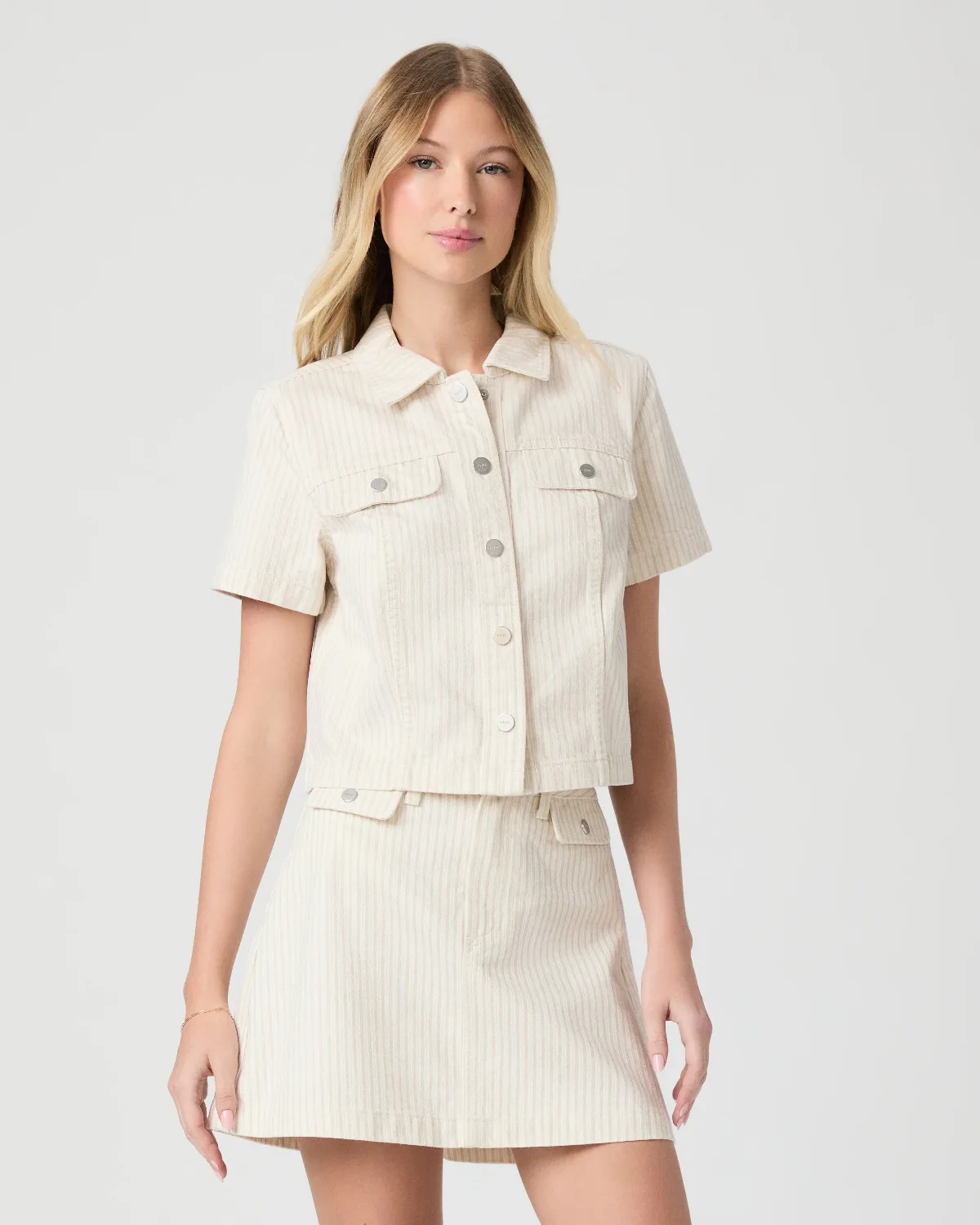 Elly Jacket - Tonal Stripe by PAIGE