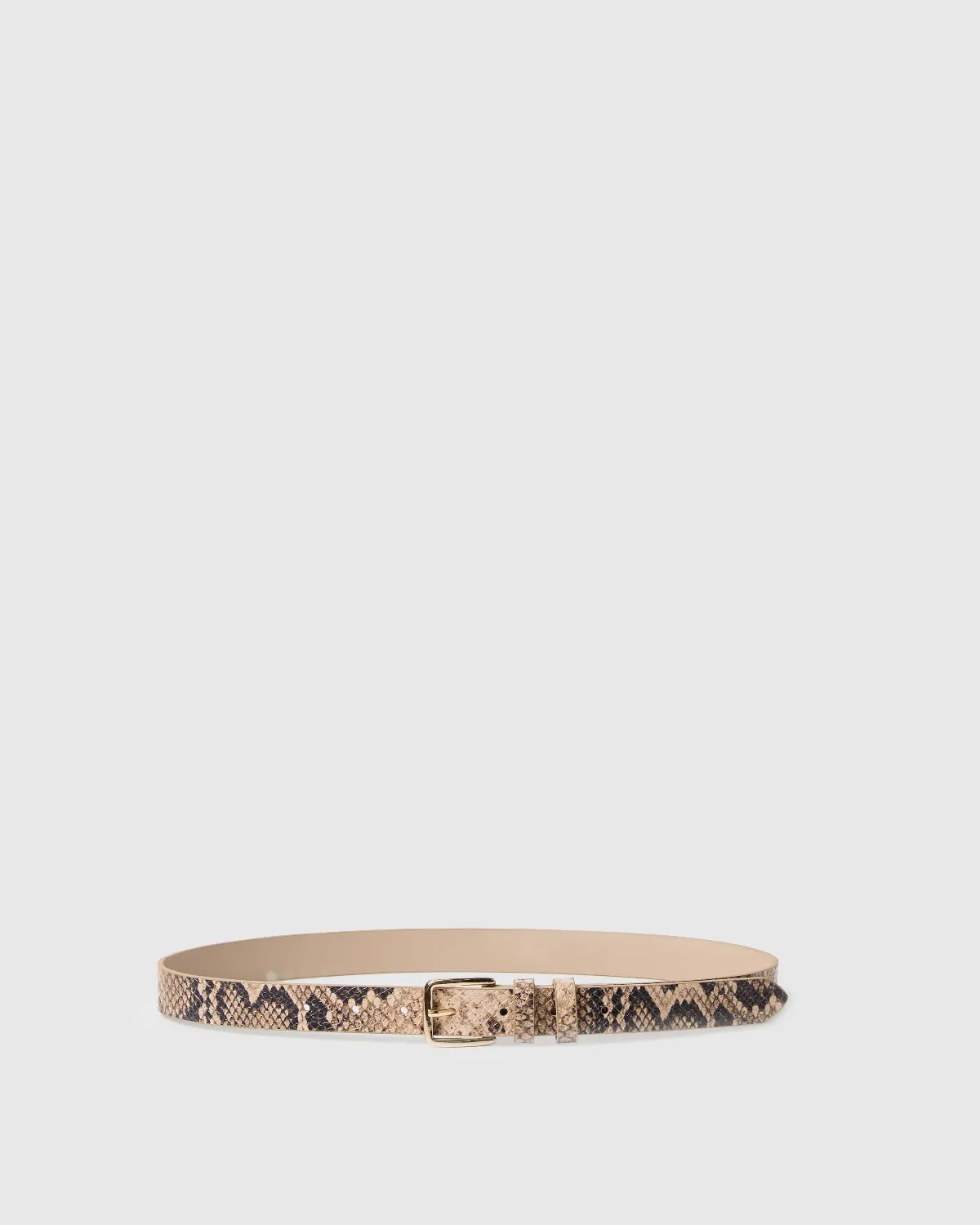 Macey Belt - Tan Multi Leather by PAIGE
