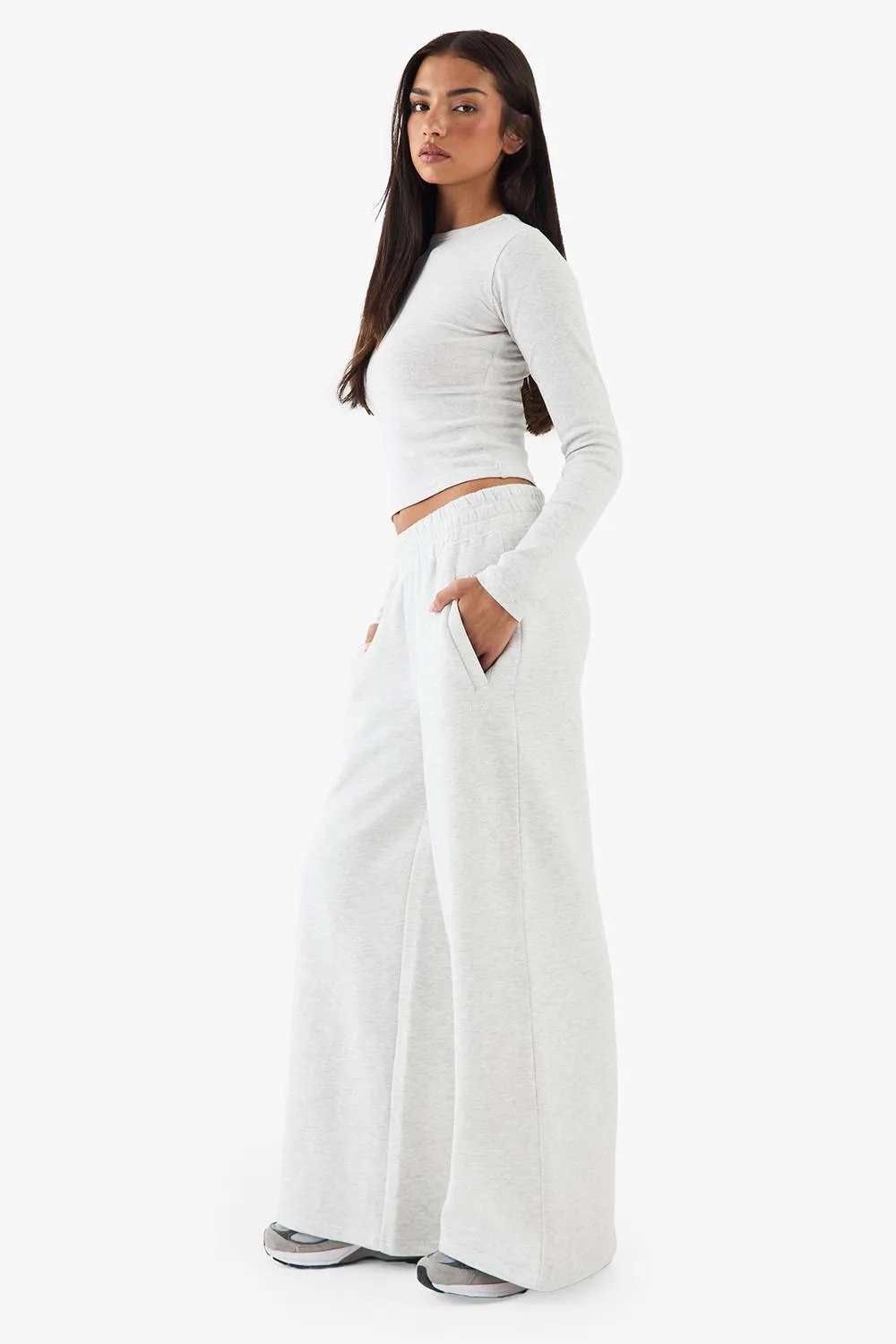 Straight Leg Jogger Pants - Denim/Cotton by DSGN Studio