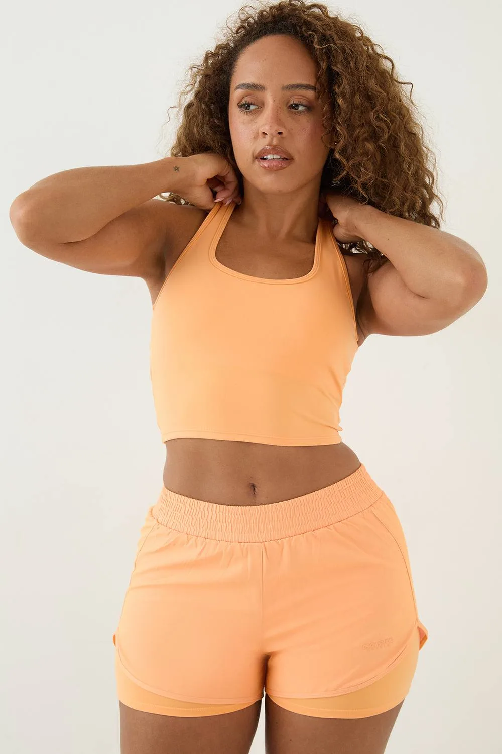 Sculpt Cut Out Racer Back Sports Bra - Knitted by DSGN Studio