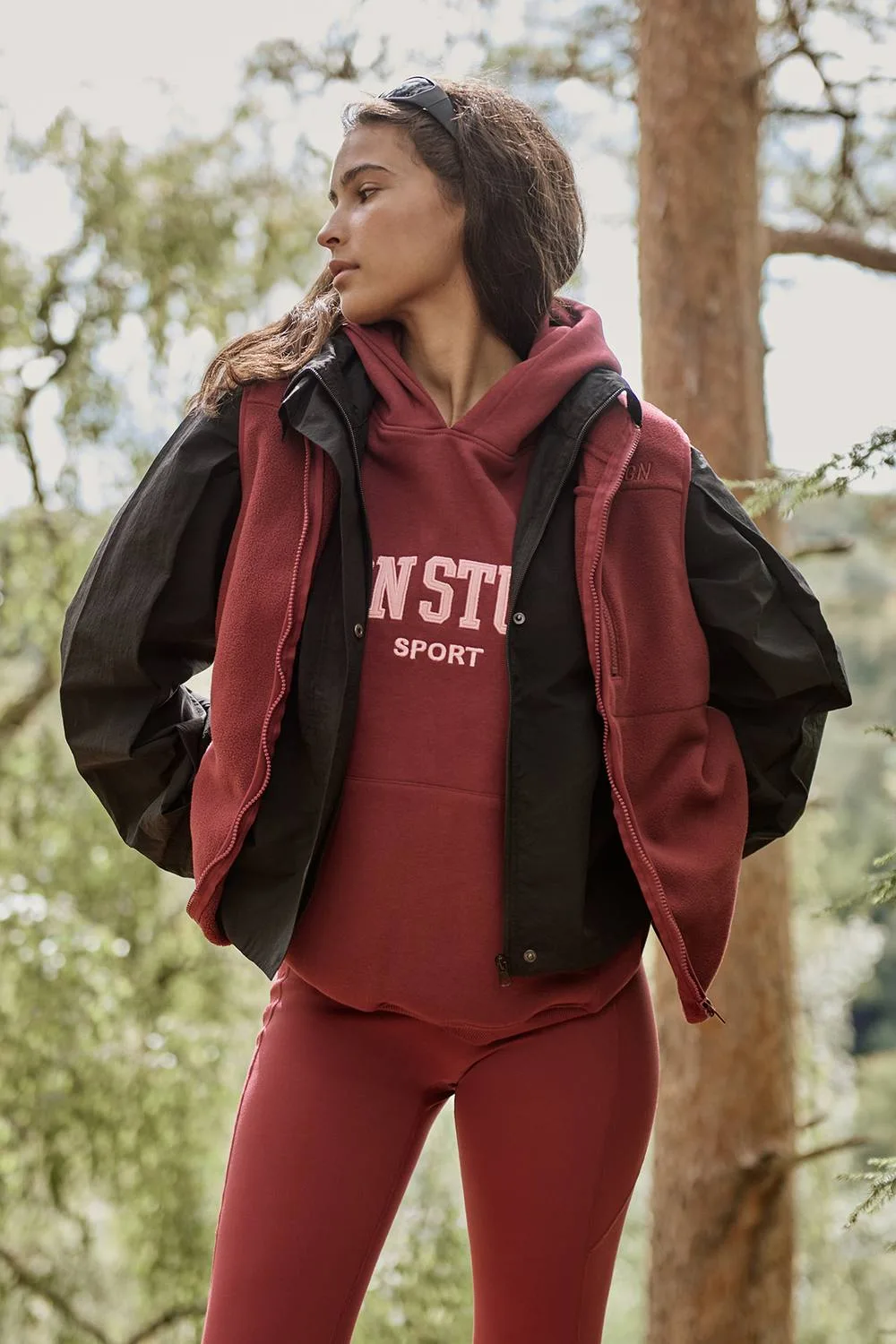 Sport Polar Fleece Pocket Detail Gilet by DSGN Studio