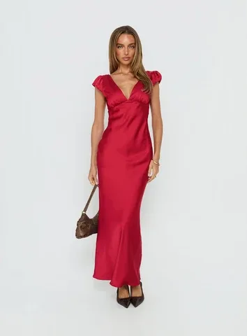 Forest Hill Backless Maxi Dress by Princess Polly