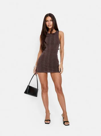 Yumiko Lurex Romper by Princess Polly