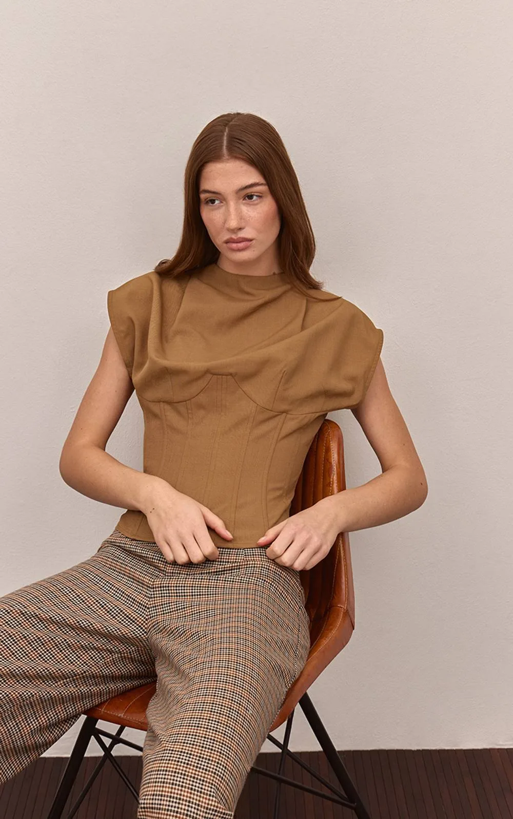 Cinched Waist Top