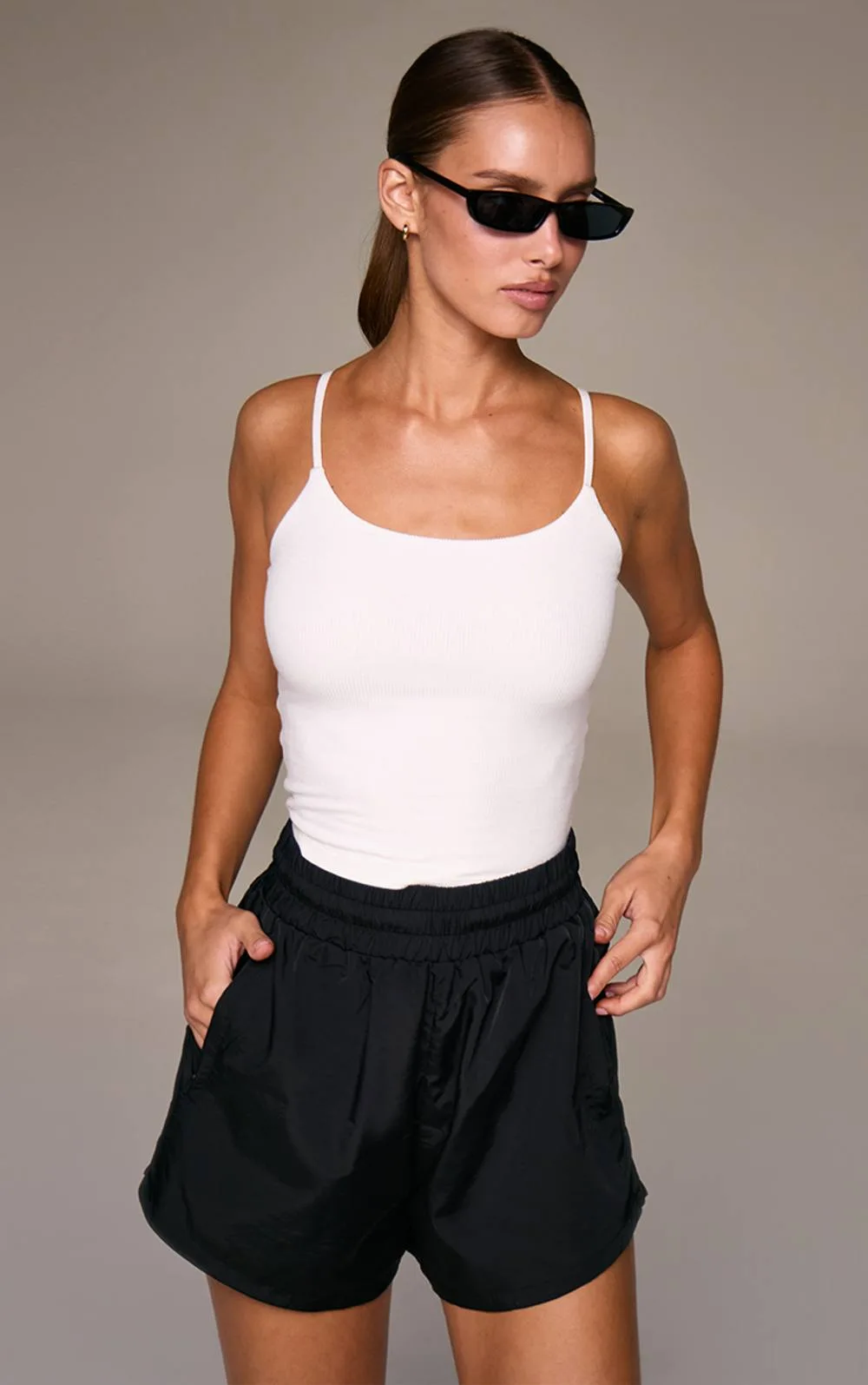 Soft Rib Vest Top by PrettyLittleThing