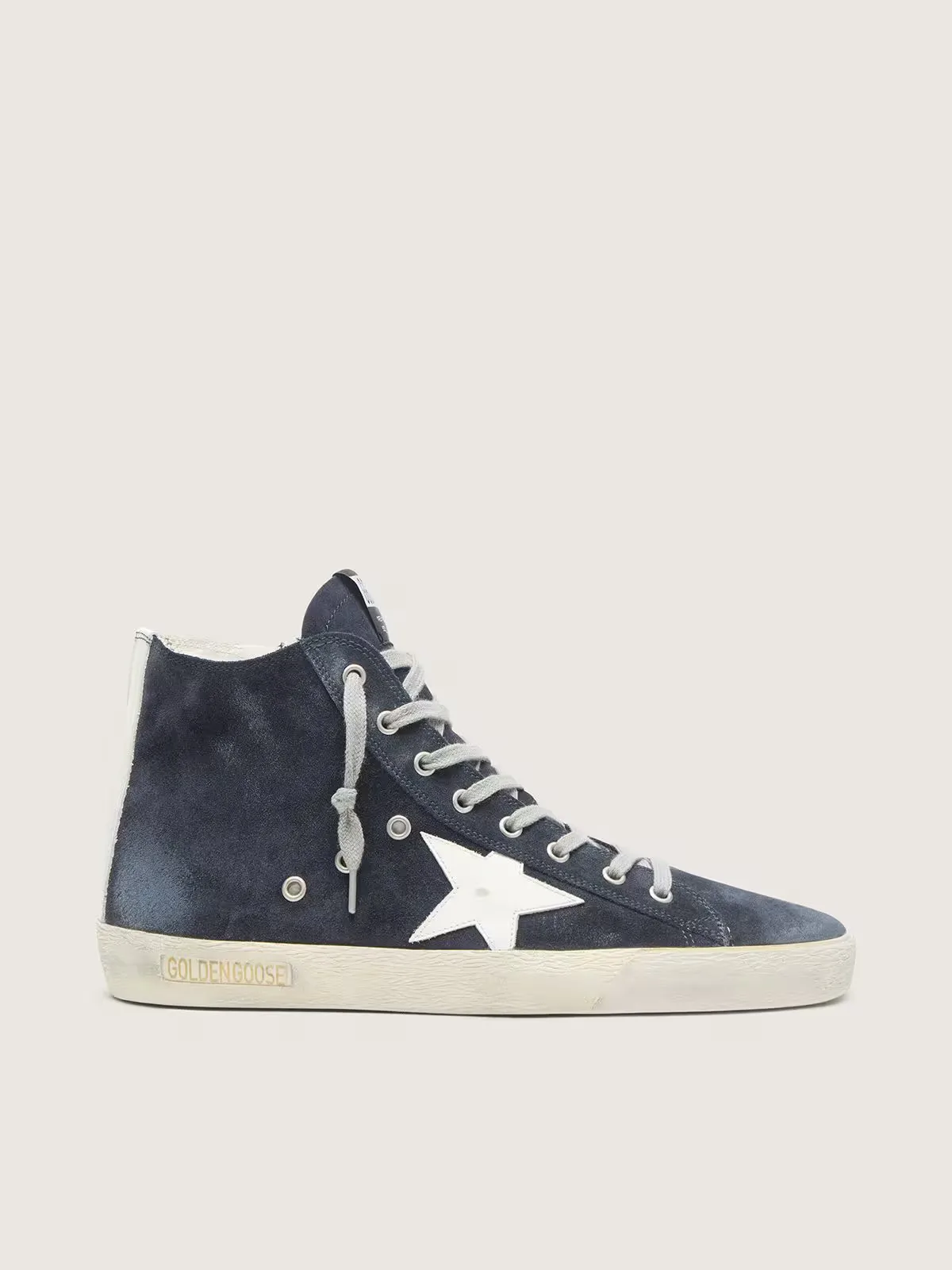 Francy in Leather with Leather Star and Heel Tab by Golden Goose