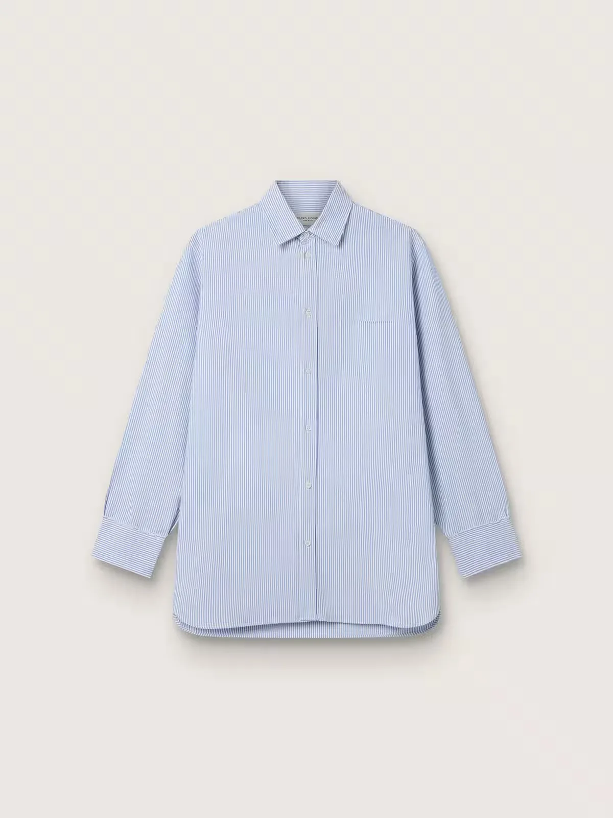Shirt with Narrow Stripes by Golden Goose