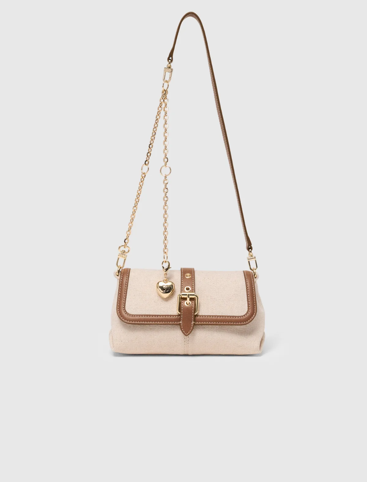 Miss M Walk Canvas & Leather Mix by Maje