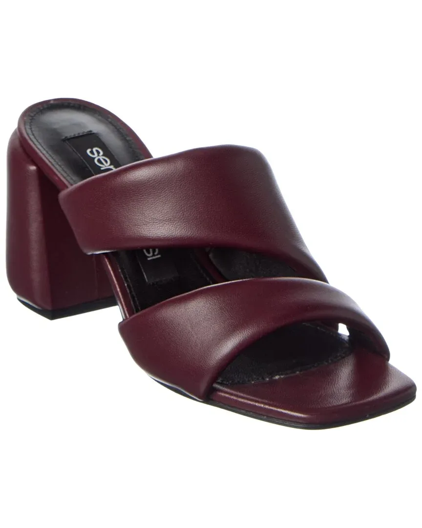 Spongy 80 Leather Sandal by Sergio Rossi