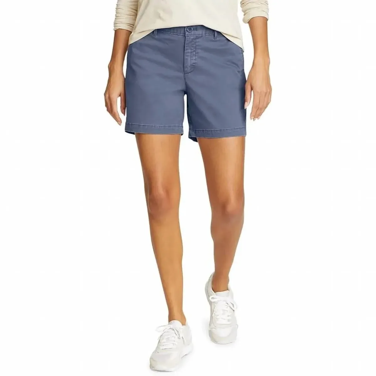 Legend Wash Relaxed Fit Shorts in Dusted Indigo by Eddie Bauer