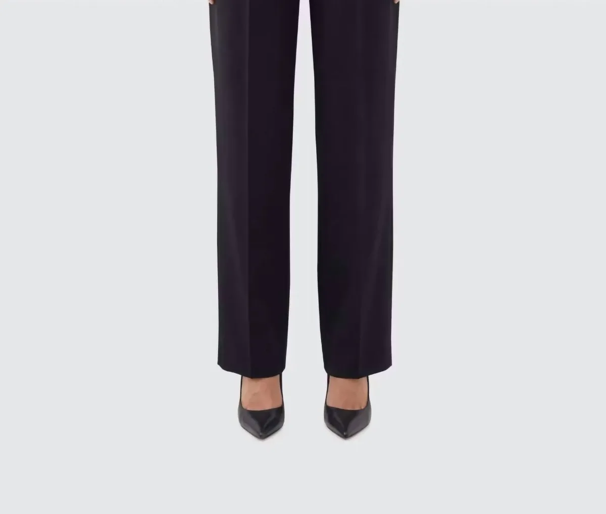 Virgin Wool Blend Tailored Trousers by Victoria Beckham
