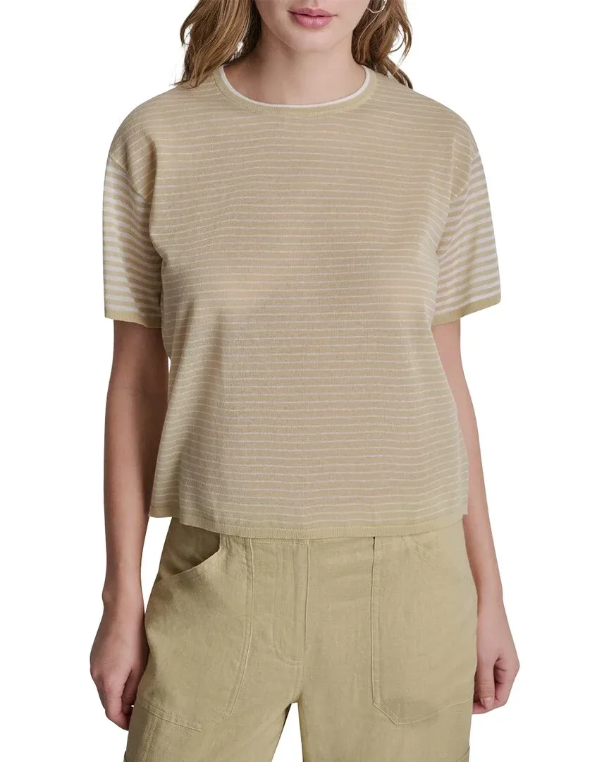 Striped Lightweight Sweater by DKNY