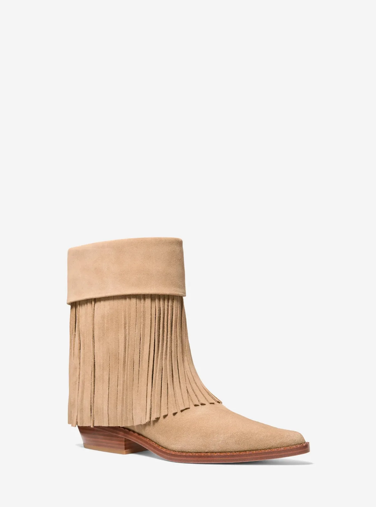 Nash Fringed Suede Boot by Michael Kors Outlet