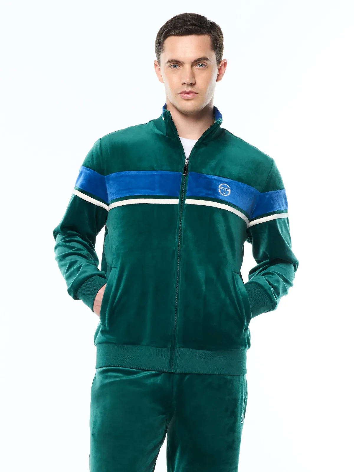 Damarindo Velour Track Jacket by Sergio Tacchini