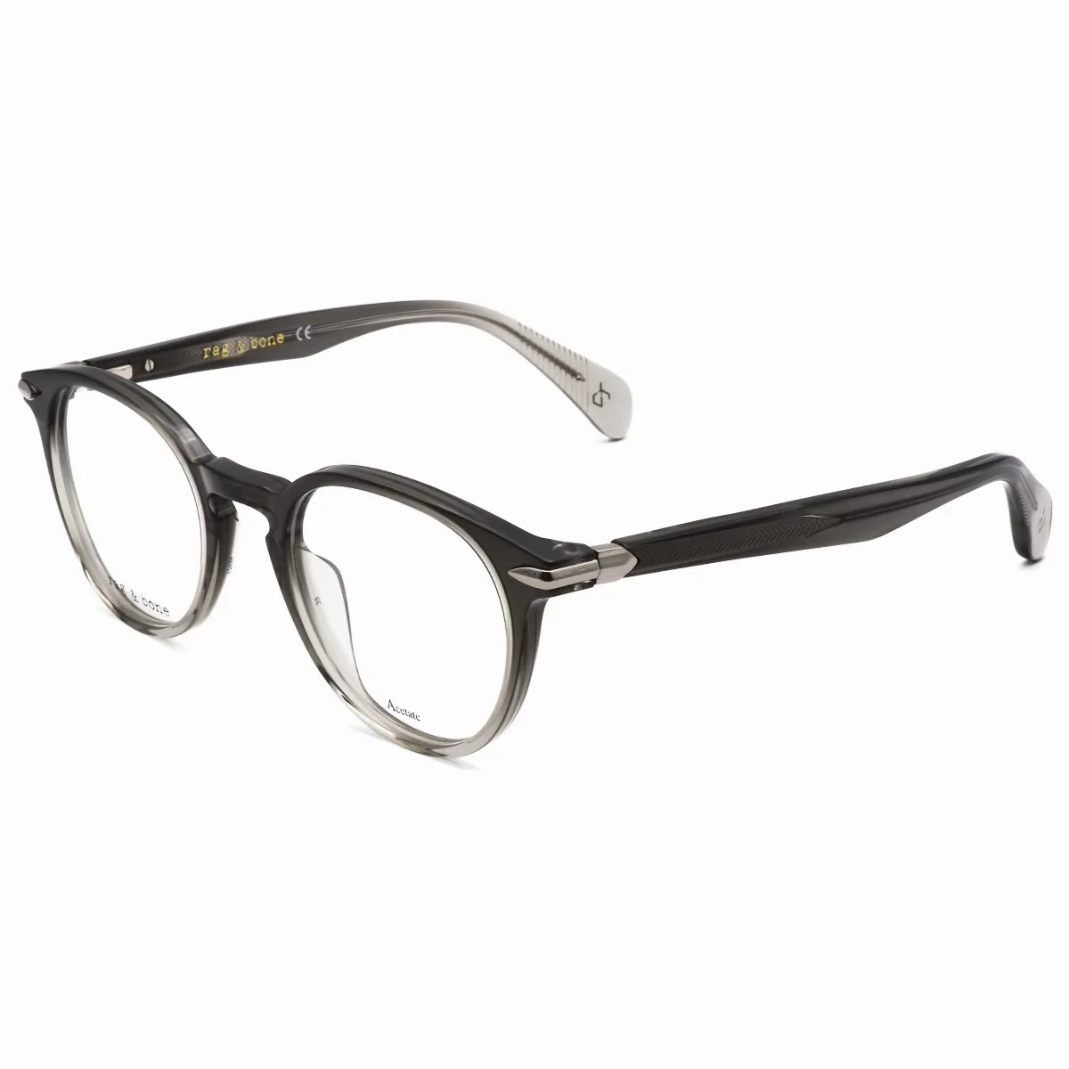48mm Black Shaded Crystal Opticals by rag & bone