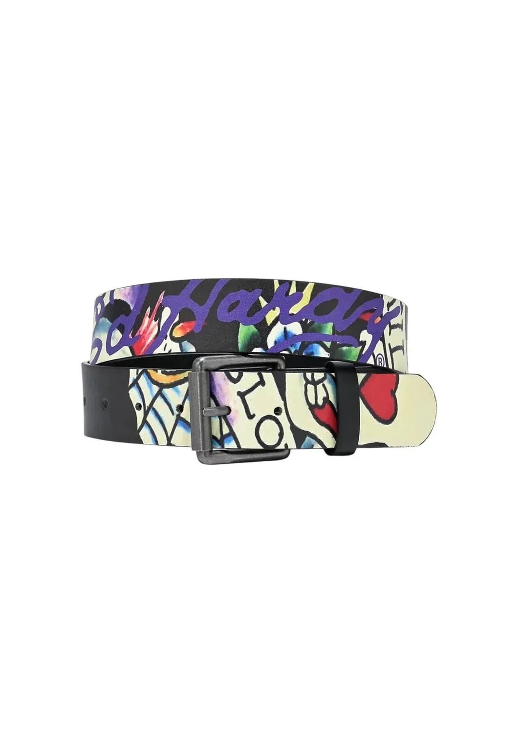 Skulls in Love Belt by Ed Hardy