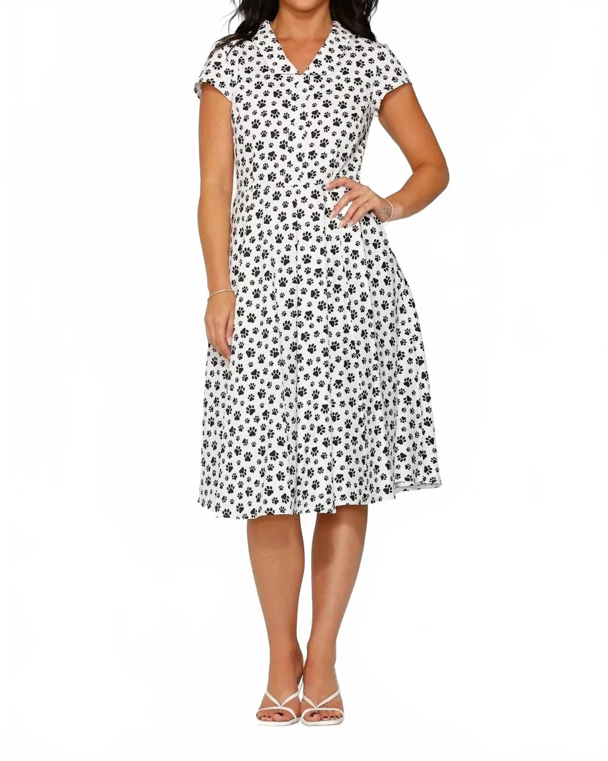 Cat Paw Swing Dress by Orchid Bloom