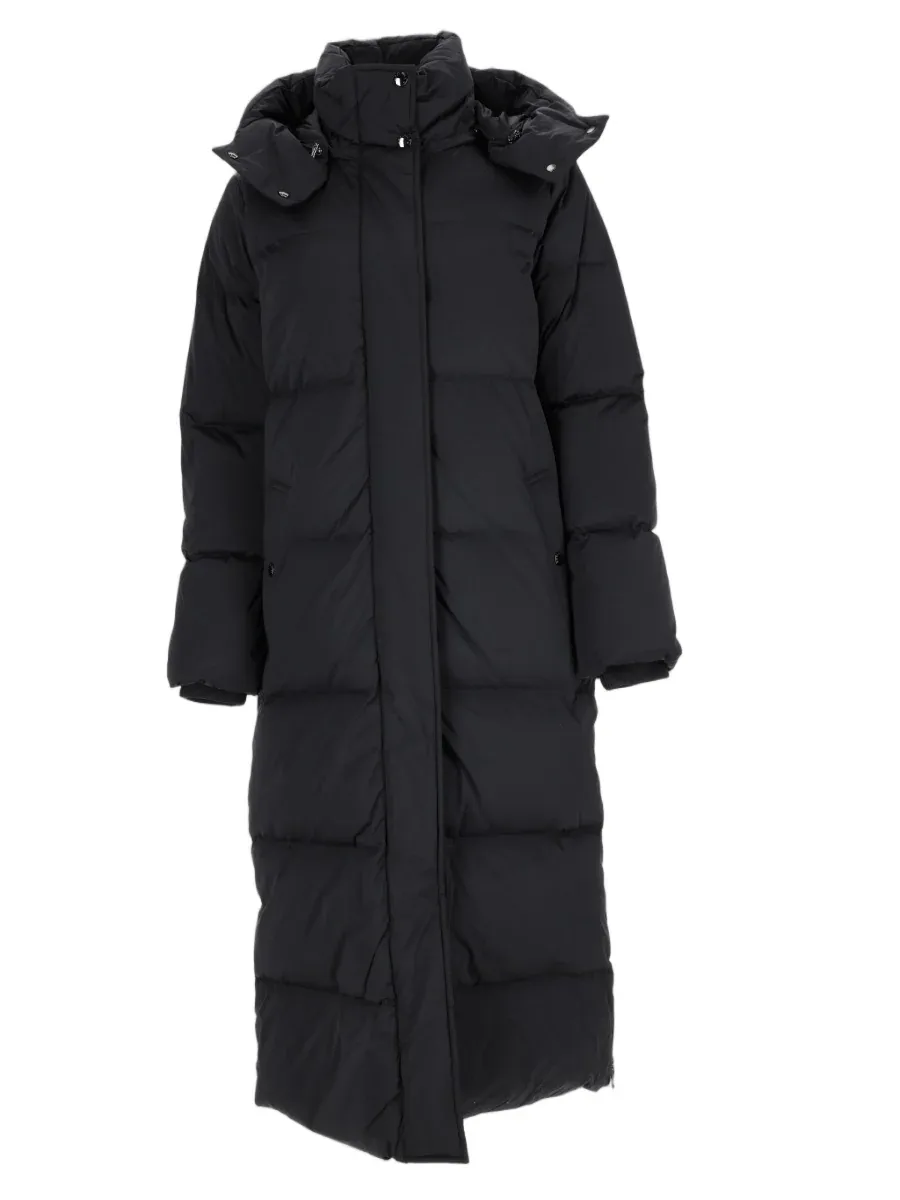 Quilted Detachable Hood Down Jacket by Woolrich