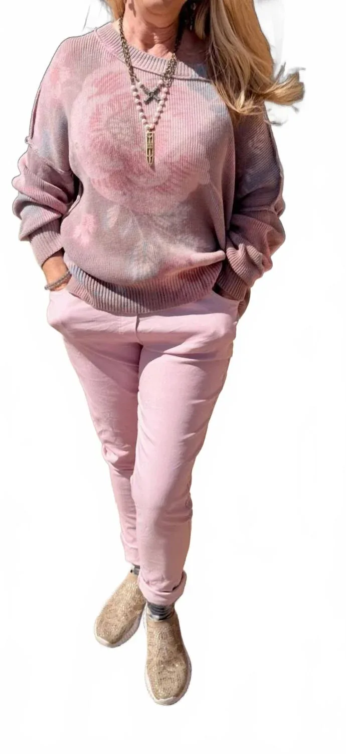 Sweater Roses Top by The NU Vintage