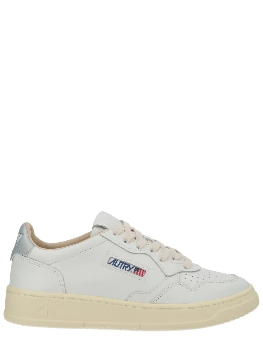Medalist Low Vintage Leather Sneakers