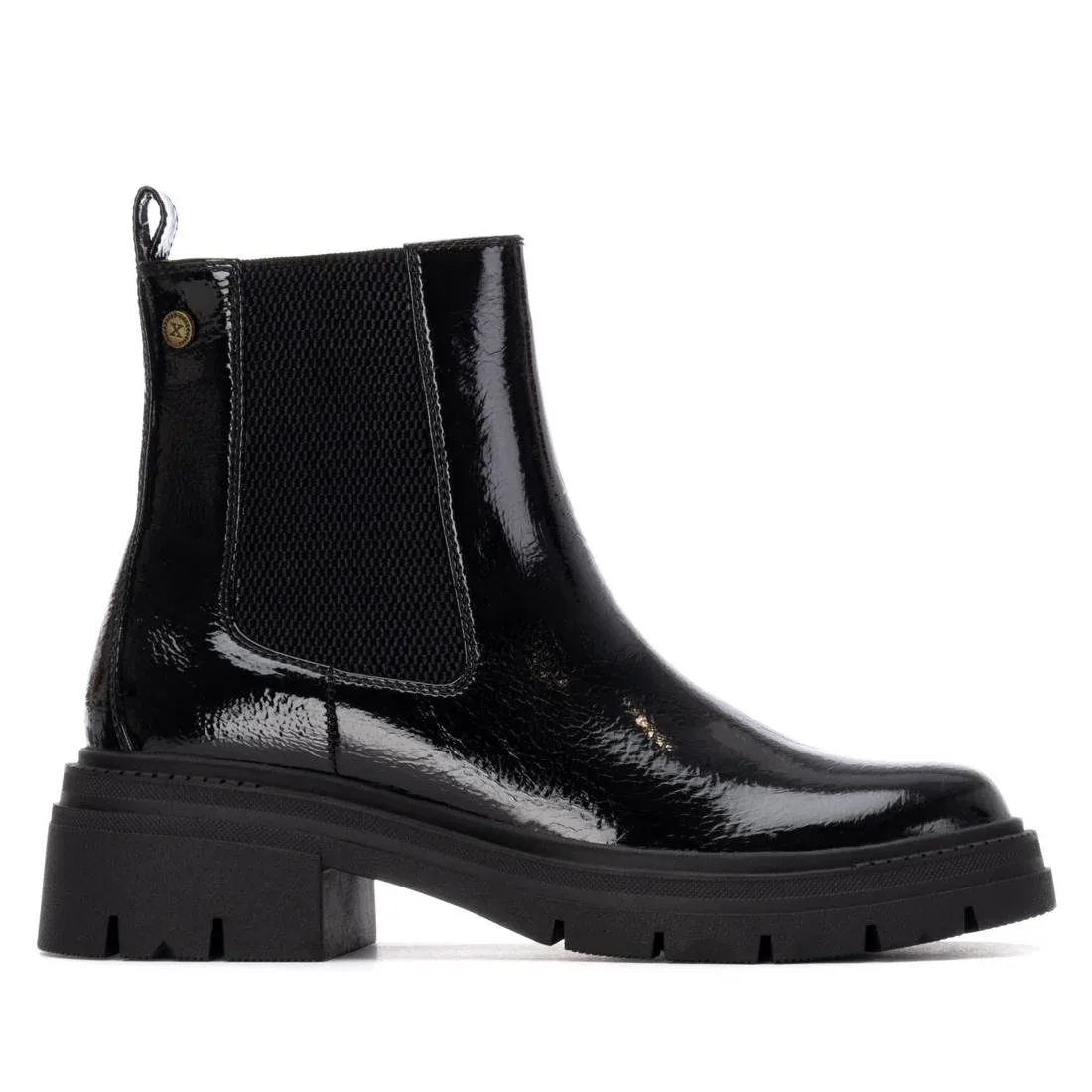 Patent Leather Chelsea Booties by Xti