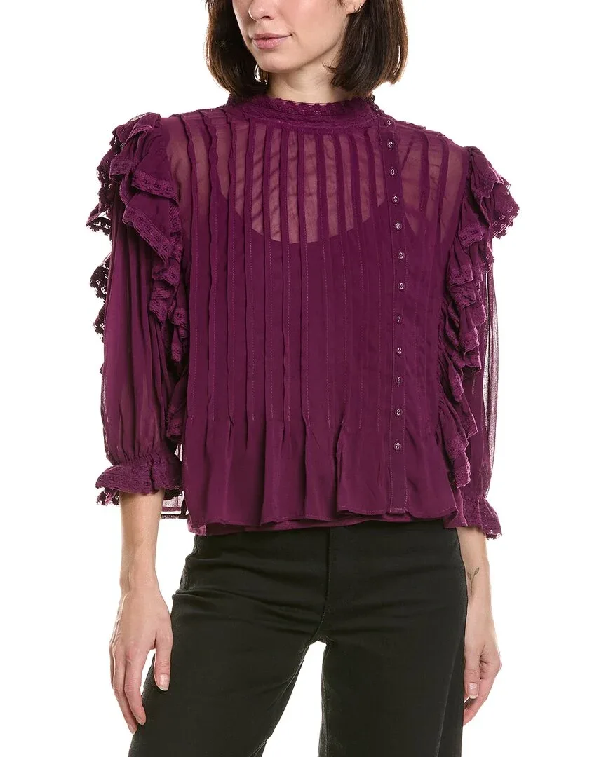 Ruffled Blouse by FARM Rio