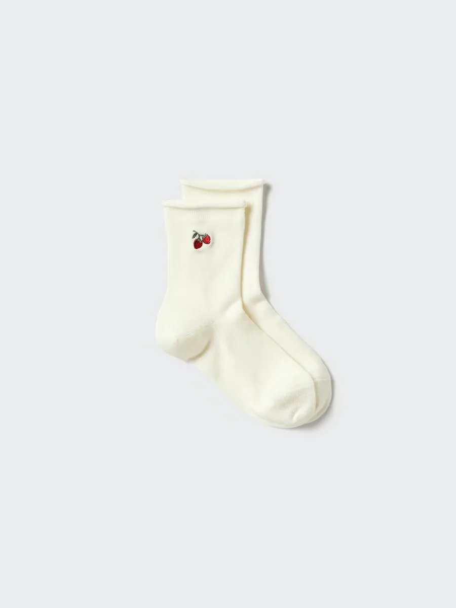 Heattech Socks One Point with Odor Control by UNIQLO