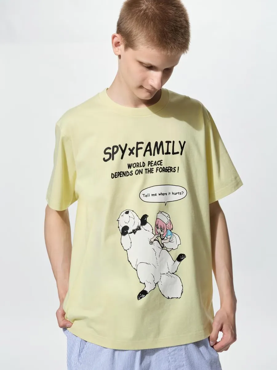 Manga Ut Shueisha 100th Ut Graphic T-Shirt SPY×FAMILY by UNIQLO