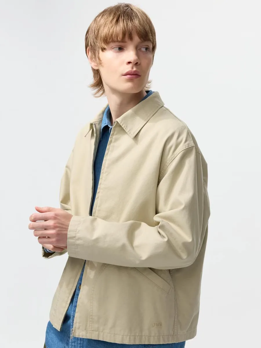Zip-Up Blouson Jacket by UNIQLO