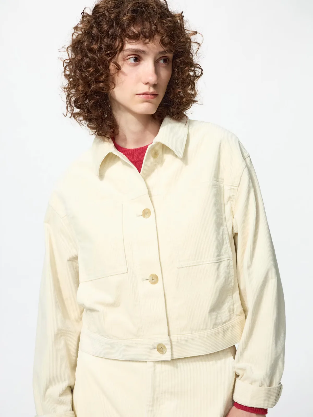 Corduroy Short Jacket by UNIQLO