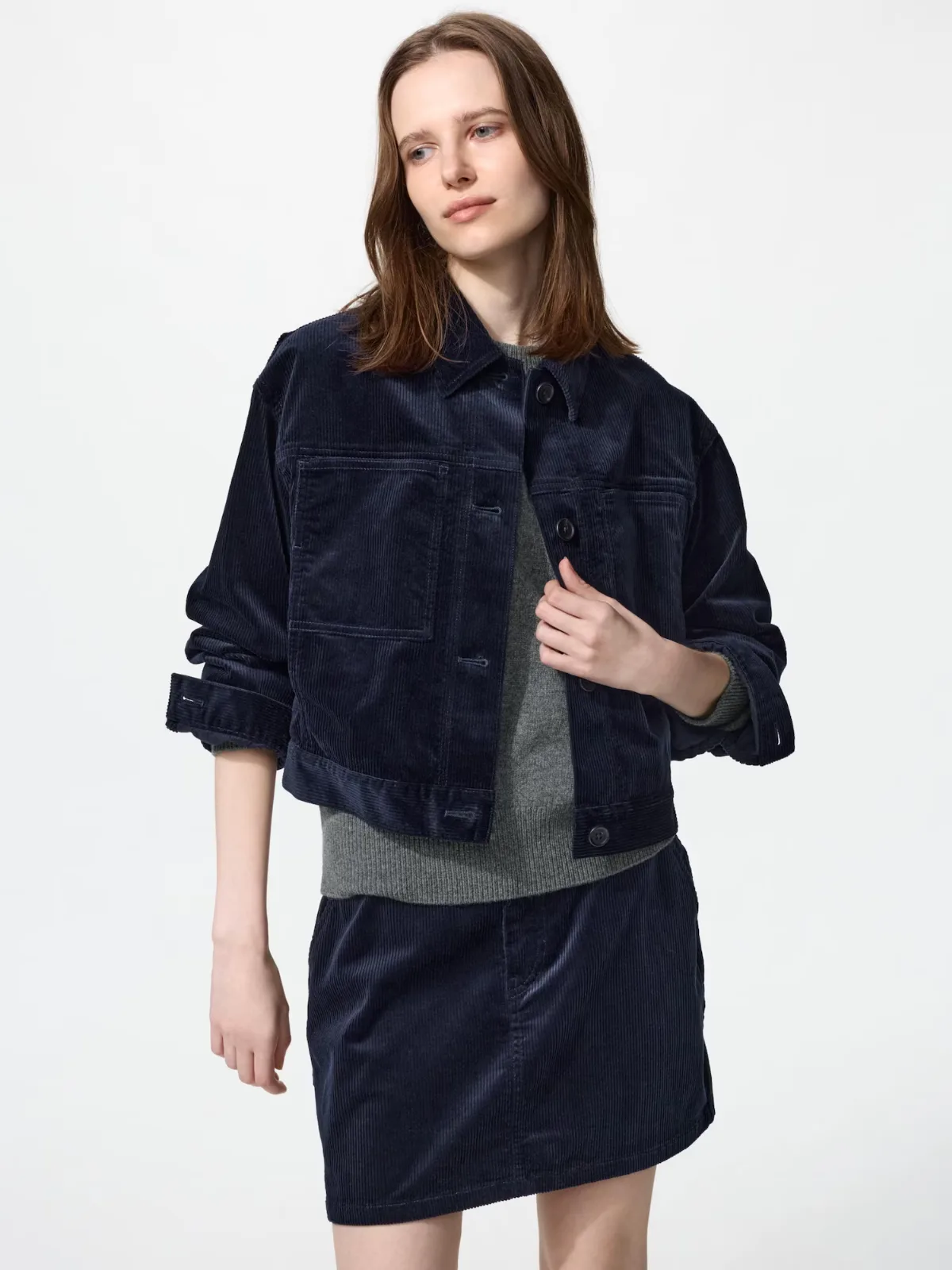Corduroy Short Jacket by UNIQLO